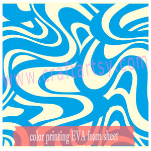 Craft EVA Foam With Print Pattern